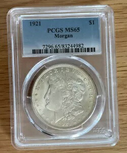 1921 PCGS MS65 モルガン シルバー ダラー｜WORLD RESOURCE【KING店】