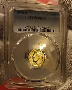 1970-S 10C PCGS PR69｜WORLD RESOURCE【KING店】