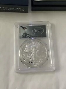 2020 W アメリカン シルバー イーグル V75 プライベート プルーフ PCGS PR69 DCAM ファースト ストライク｜WORLD RESOURCE【KING店】