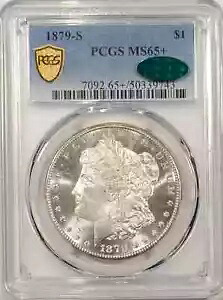 1879 S モーガン シルバー ダラー PCGS MS-65+ PLUS CAC｜WORLD RESOURCE【KING店】 165,000円