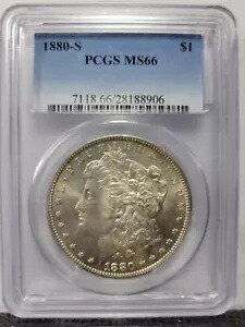 1880 S $1 PCGS MS66|WORLD RESOURCE【KING店】