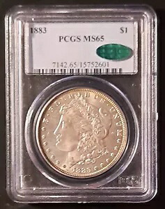 1883p Morgan●PCGS MS-65 CAC ●BRILLIANT ORIGINAL GEM ?? ●｜WORLD RESOURCE【KING店】