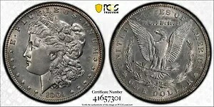 1901 S モーガン シルバー ダラー PCGS 正規品 - AU 詳細 (92 - クリーニング済み)|WORLD RESOURCE【KING店】