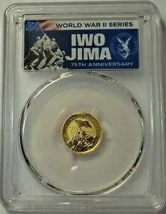 2020 P ツバル ゴールド 1/10oz $15 硫黄島 75 周年記念 PCGS MS70 初日発行｜WORLD RESOURCE【KING店】