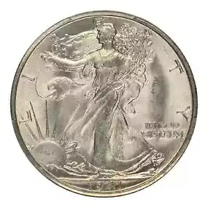 1941-S ウォーキング リバティ ハーフダラー PCGS MS65|WORLD RESOURCE【KING店】