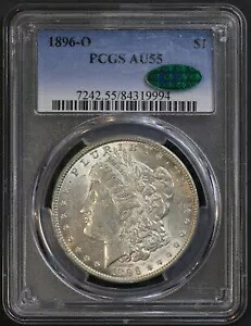 1896-O PCGS モーガン シルバー ダラー AU55 AU-55 CAC (Trueview 付き)｜WORLD RESOURCE【KING店】