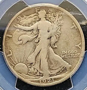 1921 ウォーキング リバティ ハーフダラー、PCGS VG10、キー日付!｜WORLD RESOURCE【KING店】 182,050円