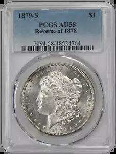 1879-S 1878 モーガン PCGS AU-58 のリバース|WORLD RESOURCE【KING店】