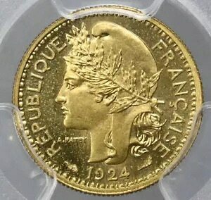TOGO フ??レンチ コロニー 50 サンタイム 1924年 エッサイ PCGS SP67 ゴールドシールド 最高級！