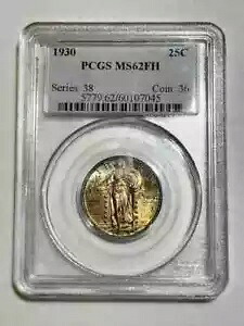 1930 P スタンディング リバティ クォーター PCGS MS-62 FH