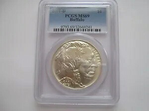 2001-D および P セット、アメリカン バッファロー、PCGS、MS 69 および PR 69 DCAM、2 コイン セット｜WORLD RESOURCE【KING店】