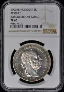 1900KB ハンガリーの再ストライク - ロゼット 5K NGC PR66 を使用｜WORLD RESOURCE【KING店】