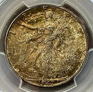1947 D ウォーキング リバティ MS66 PCGS グレート ミント セット トーニング