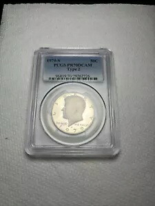 1979 S Kennedy ハーフダラー PR 70 DCAM TYPE 2 PCGS 認定 184,250円