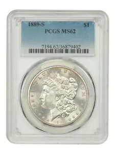 1889-S $1 PCGS MS62 - モルガン ドル