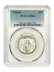 1926-D 25C PCGS MS64