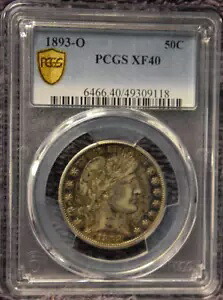 1893年 O 理髪師 ハーフダラー PCGS XF40｜WORLD RESOURCE【KING店】