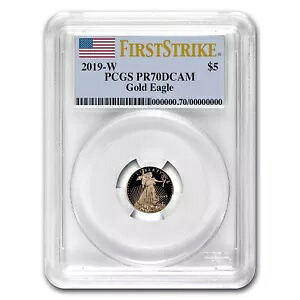 2019-W 1/10オンス プルーフ アメリカン ゴールド イーグル PR-70 PCGS (FS)|WORLD RESOURCE【KING店】