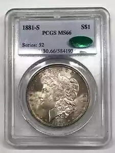 1881 S モーガン シルバー ダラー PCGS MS-66 CAC｜WORLD RESOURCE【KING店】