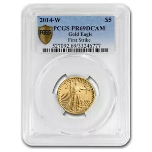 2014-W 1/10 オンス プルーフ アメリカン ゴールド イーグル PR-69 PCGS (FS)｜WORLD RESOURCE【KING店】 189,750円