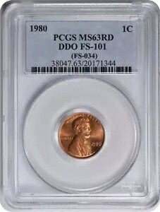 1980 リンカーン セント DDO FS-101 MS63RD PCGS｜WORLD RESOURCE【KING店】