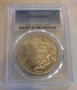 1904-O MS65 モルガン ドル PCGS 認定 #1724｜WORLD RESOURCE【KING店】