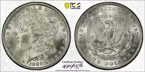 1888 モルガン ドル PCGS MS65 VAM 11 ダブル イヤー シルバー コイン $1 トップ 100画像