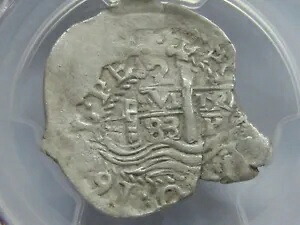 1683 ポトシ 2 リアル COB PCGS XF45 チャールズ II ボリビア アッセイ V シルバー植民地時代|WORLD RESOURCE【KING店】