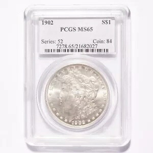 1902 モルガン シルバー ダラー PCGS MS65|WORLD RESOURCE【KING店】