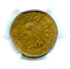 1866 インディアンヘッドセンター、PCGS MS62BN|WORLD RESOURCE【KING店】
