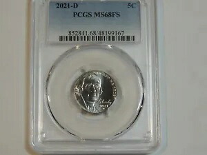 2021 D PCGS MS68FS ジェファーソンニッケル｜WORLD RESOURCE【KING店】