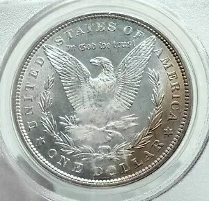 1887 アメリカ合衆国 シルバー モーガン 米ドル コイン EAGLE PCGS MS i78687|WORLD RESOURCE【KING店】