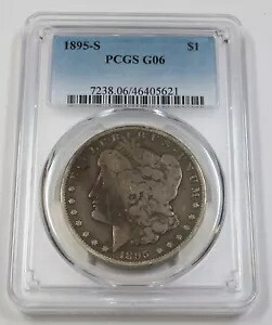 1895 S PCGS G6 |モルガン ドル銀貨 - 1 米国ドル コイン #41253A｜WORLD RESOURCE【KING店】