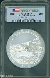 2012-P チャコ カルチャー NP ATB 5 オンスシルバー PCGS SP69 ファーストストライク FS F.S. !!!!!!｜WORLD RESOURCE【KING店】