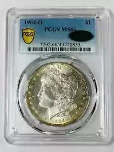 1904年 O モーガン シルバー ダラー PCGS MS-66 CAC