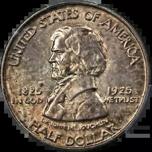 1925年 フォートバンクーバーコム ハーフダラー PCGS MS64 ナイスアイアピール ストロングストライク