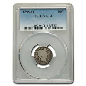 1895-O バーバー ダイム グッド-4 PCGS