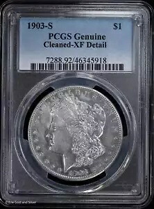1903-S $1 モーガン シルバー ダラー PCGS 本物の XF の詳細