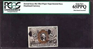 US 10c 端数通貨実験用ミルトン 2E10F.4 PCGS 65 PPQ GEM CU