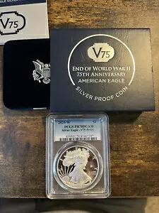 2020 W 第二次世界大戦終結 75 周年記念 シルバー イーグル v75 PCGS PR70｜WORLD RESOURCE【KING店】