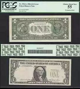 $1 1981-A FRN 背面のオーバープリント エラー PCGS 選択、新しい 55 について｜WORLD RESOURCE【KING店】