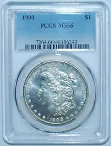 1900 P PCGS MS66 モルガン シルバー ドル｜WORLD RESOURCE【KING店】 238,700円