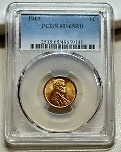 1919 リンカーン セント PCGS MS65 レッド ジェム 未流通｜WORLD RESOURCE【KING店】