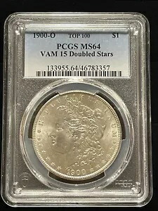1900-O モーガン シルバー ダラー PCGS トップ 100 MS 64 VAM 15 ダブルスター 非常にレアです??|WORLD RESOURCE【KING店】