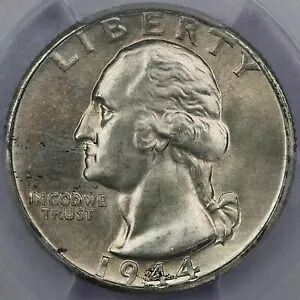 1944-D 25c ワシントン クォーター - PCGS MS 67｜WORLD RESOURCE【KING店】