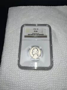 1956 年 ジェファーソン ニッケル PF69 NGC 認定
