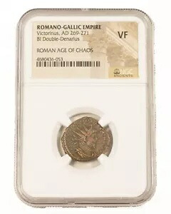 NGC VF BI ビクトリヌスの 2 デナリウス ロマーノ ガリア帝国 NGC アントニニアヌス 52,800円