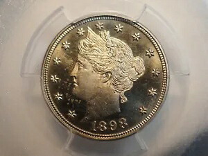 1898 リバティ ニッケル PF64 カメオ PCGS **本当に素晴らしい** - 送料無料! G0355