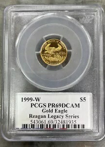 1999 W ゴールド イーグル $5 レーガン レガシー シリーズ PR69｜WORLD RESOURCE【KING店】 237,600円