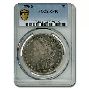 1896-S モルガン ドル XF-40 PCGS｜WORLD RESOURCE【KING店】 236,115円